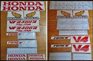 1987 VFR 400R Pro Arm decals sticker sets