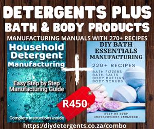 High Demand Products - Start Manufacturing Detergents, Bath & Body Prod...