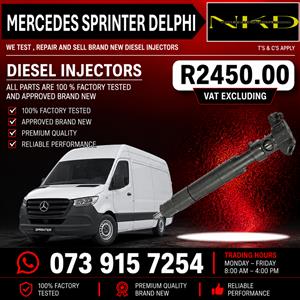 Mercedes_Sprinter_Delphi_Injectors_On_Repair 