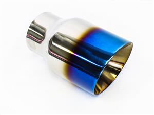 F1x Montoya 90mm Burnt blue &  Chrome Tailpipe