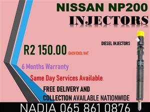 NISSAN NP200 DIESEL INJECTORS RECONDITIONED