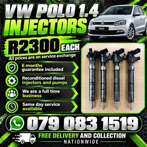 VW POLO 1.4 INJECTORS FOR SALE 