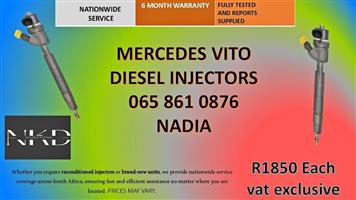MERCEDES VITO DIESEL INJECTORS FOR SALE 