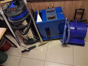 Brand new COMBO K353 Carpet machine + 80litre Vacuum & Industrial Carpet dryer
