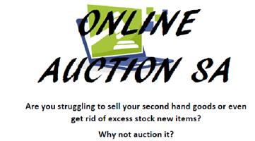 Auctioning off of unwanted items and goods from furniture to sporting goods.