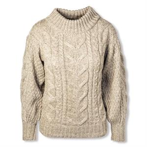 Warm knitted pullover
