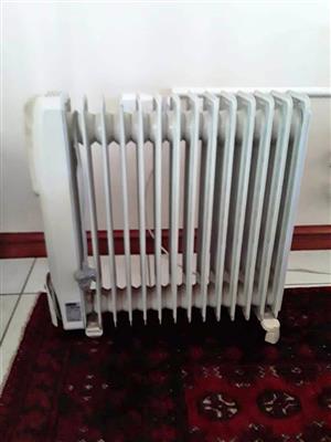 12 fin oil heater
