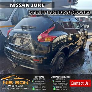 NISSAN JUKE STRIPPING FOR SPARES