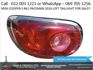 Mini Cooper S R61 Paceman 2016 Left Taillight For Sale - OEM Rear Light Assembly