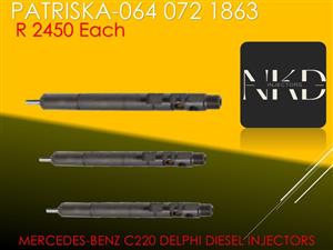 AFFORDABLE DIESEL INJECTORS FOR MERCEDES C220 DELPHI INJECTORS FOR SALE