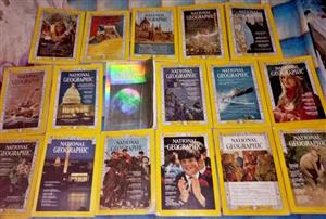 old National Geographic mostly 1960’s x 17