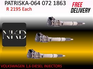 AUDI & VOLKSWAGEN 1.6 DIESEL INJECTORS