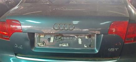 AUDI A4 BOOTLID 