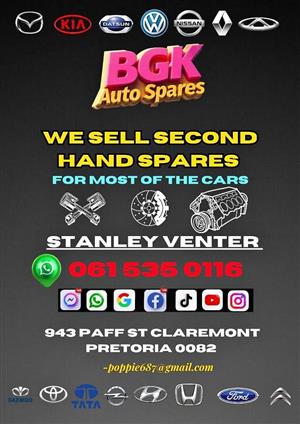 Spare parts for most cars give