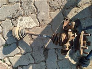 Toyota camry left side shaft with bearing carrier for sale please contact us for more details