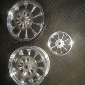 Harley Davidson Rims   Black Steel Rim 21x3.25 40 Spoke Drop Centre 