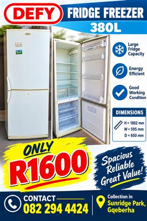 Fridge Freezer 380l