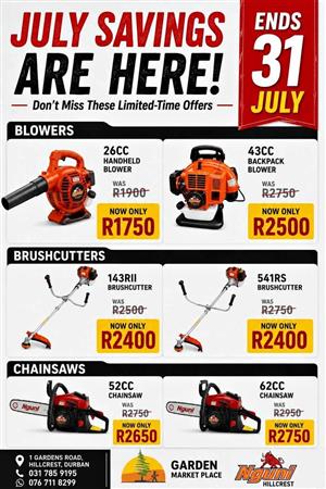 Nguni garden machines