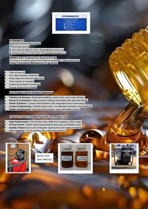 Hydraulic spares and services