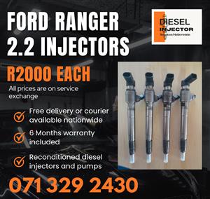 FORD RANGER 2.2 INJECTORS FOR SALE WITH WARRANTY INCLUDED 