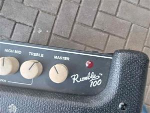 Fender Rumble 100 bass amp