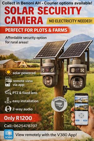 4G Solar PTZ - V380 App