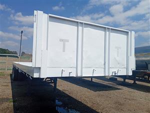 TRIAXLE FLATDECK TRAILER ON CLEARANCE SPECIAL 