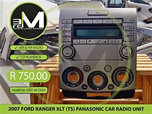 2007 FORD RANGER XLT (T5) PANASONIC CAR RADIO UNIT