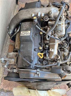 Toyota Prada 3.2L diesel 1kzte engine for sale