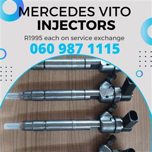 Mercedes Benz vito diesel injectors for sale with warranty 