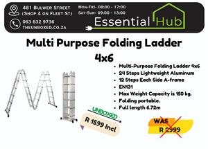 4X6 folding ladder 