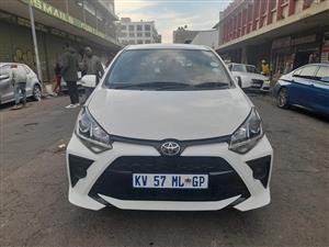 2022 TOYOTA AYGA 1.0 AUTOMATIC  AVAILABLE CONTACT LEON ON 