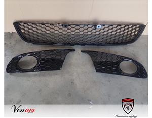 Honeycomb grill set for mk6