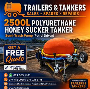 2500 liter Honey Sucker