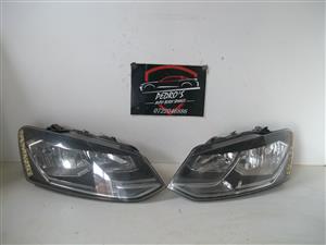 VW Polo 6 TSi '10-'17 L&R headlights (Pair)