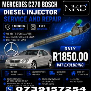 Mercedes_C270_Bosch_Injectors_On_Recondition 
