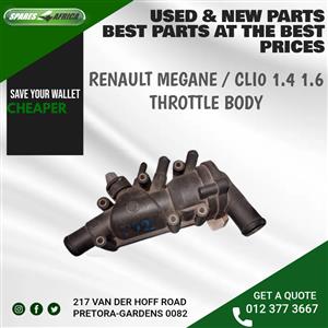 RENAULT MEGANE / CLIO 1.4 & 1.6 THROTTLE BODY FOR SALE 