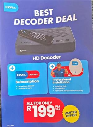 Dstv HD Decoder Deal 
