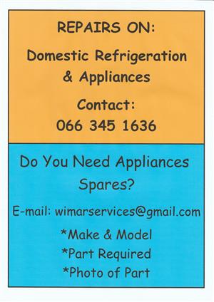 Refrigeration / Appliances