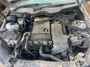 Mercedes M271 engine and gearbox 