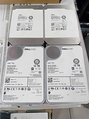 12Tb 3.5 inch Sas Harddrives available