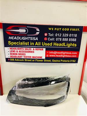 Audi A8 D4 left side headlight replacement lens (2015)