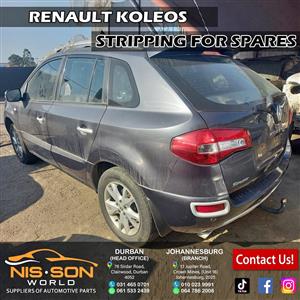 RENAULT KOLEOS STRIPPING FOR SPARES