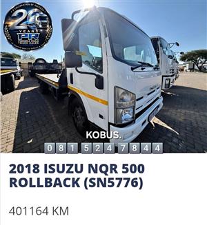 2018 ISUZU NQR500 ROLLBACK 3.5Ton