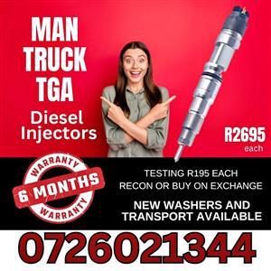 MAN Truck TGA diesel injectors for sale