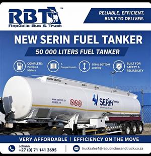 NEW SERIN TRI AXLE FUEL TANKER