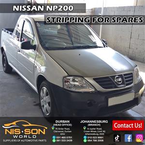 NISSAN NP200 STRIPPING FOR SPARES