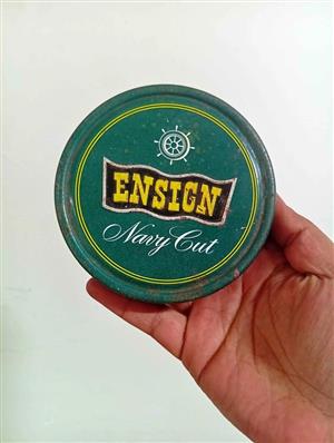 Vintage Ensign Navy Cut tin