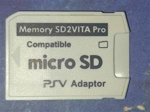 SD2VITA Pro Micro SD Adapter for PS Vita 1000 / 2000 Brand New