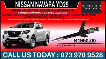 Nissan Navara Yd25 Diesel Injectors